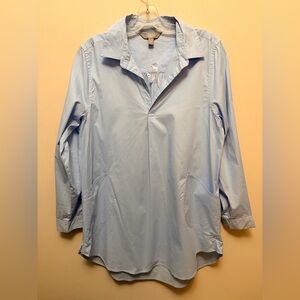 NWT KENAR Sky Blue Cotton Tunic